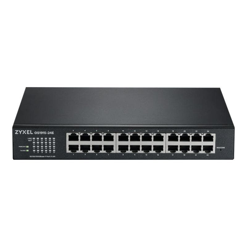 ZyXEL 24-Port GbE Smart Switch NebulaFlex,fanless