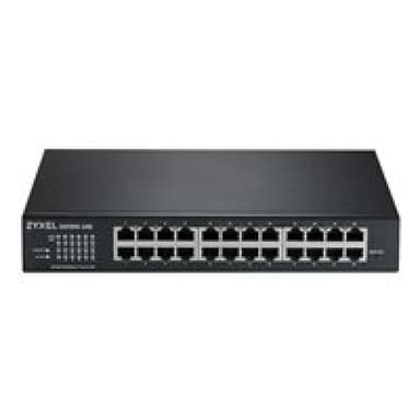 ZyXEL 24-Port GbE Smart Switch NebulaFlex,fanless