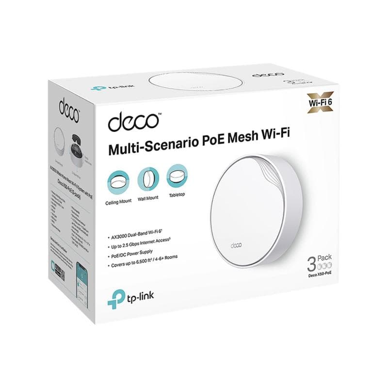 TP-LINK AX3000 Whole Home Mesh Wi-Fi 6 System (3 Router)