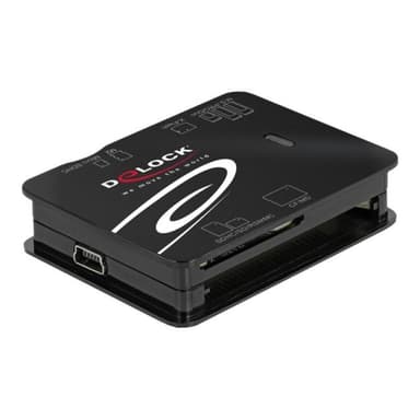 DELOCK USB 2.0 Card Reader für CF / SD / Micro SD / MS / xD / M2 Speicherkarten