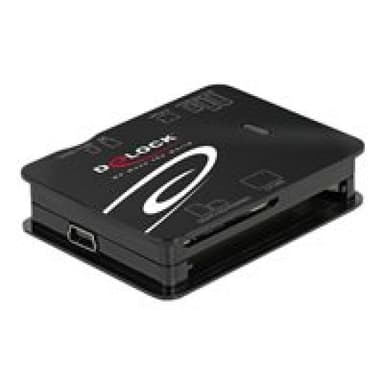 DELOCK USB 2.0 Card Reader für CF / SD / Micro SD / MS / xD / M2 Speicherkarten