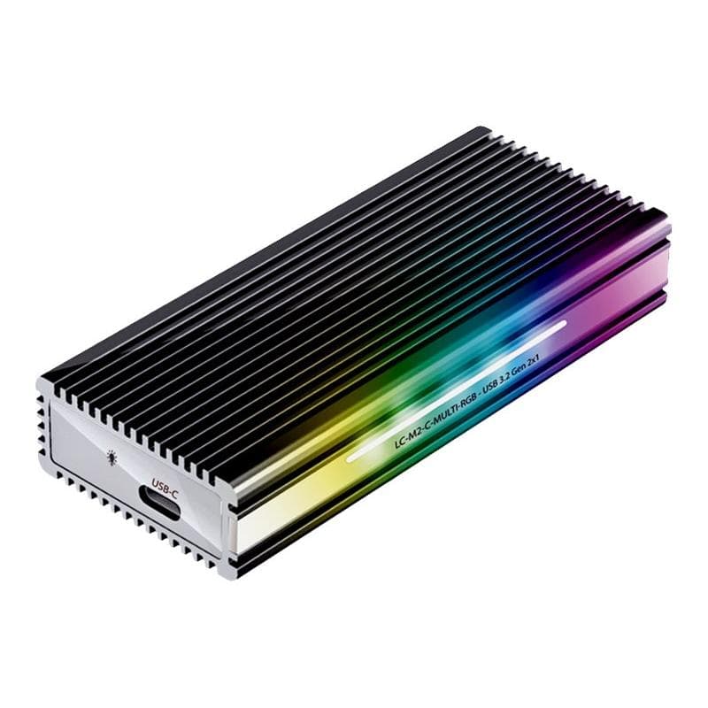 LC-POWER HDD ACC LC-Power LC-M2-C-MULTI-RGB M.2 NVMe & SATA