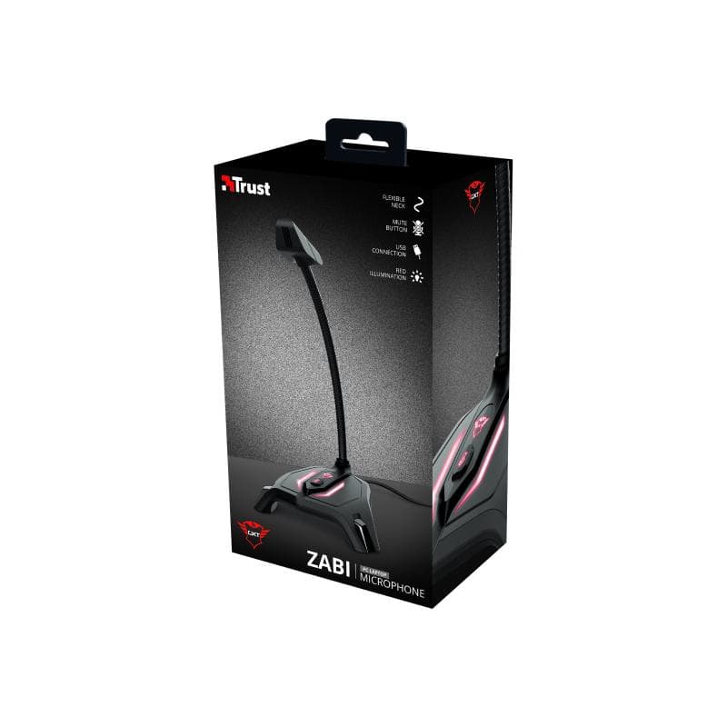 TRUST GXT215 ZABI USB LED MICROPHONE