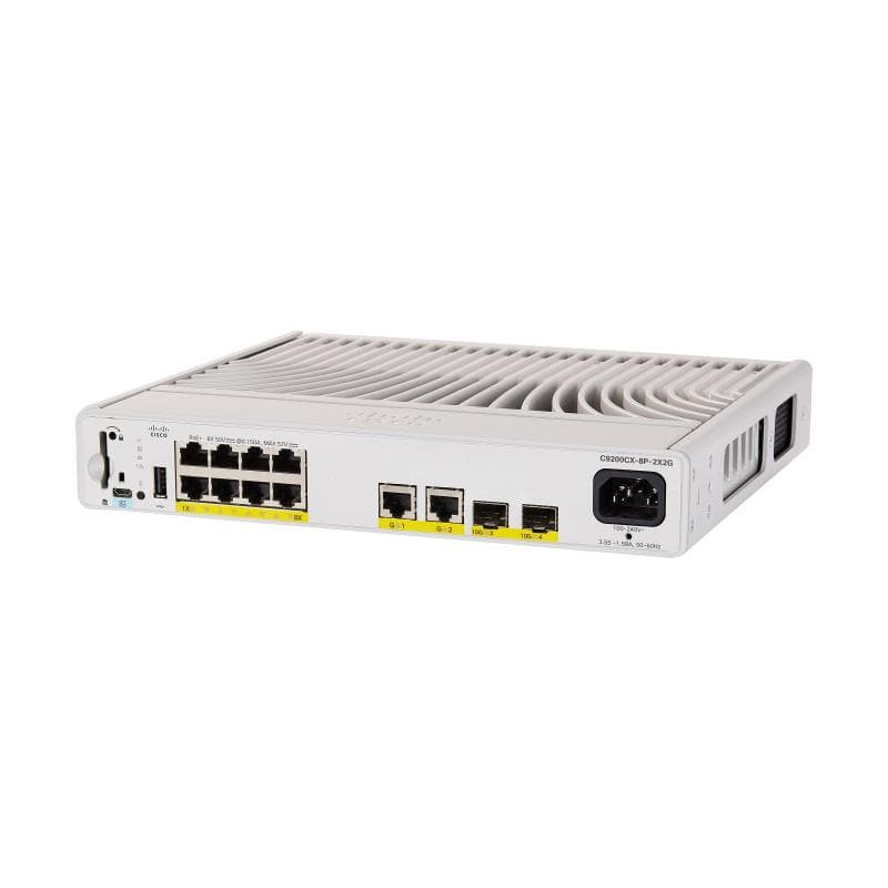 CISCO SYSTEMS Cat9000 Compact Switch 8 p PoE+240W Adv