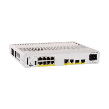 CISCO SYSTEMS Cat9000 Compact Switch 8 p PoE+240W Adv