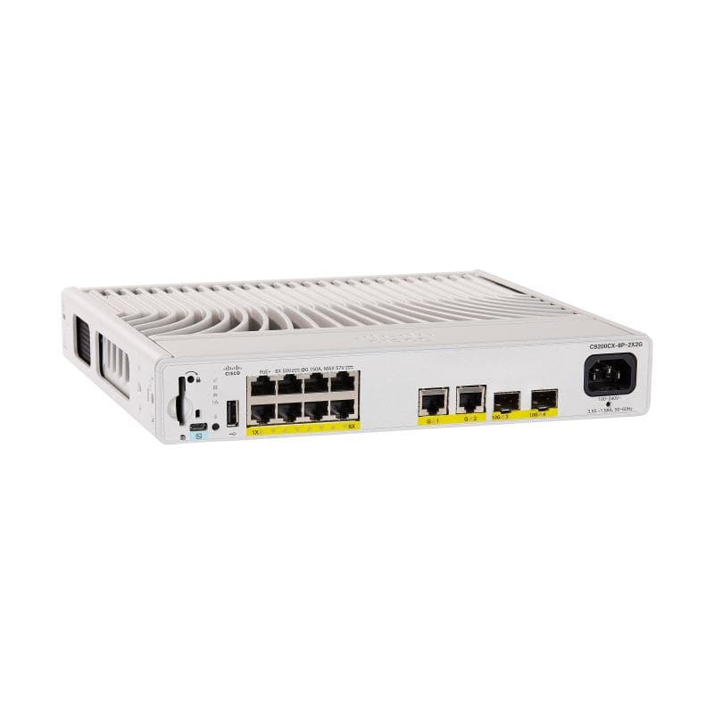 CISCO SYSTEMS Cat9000 Compact Switch 8 p PoE+240W Adv