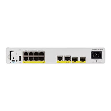 CISCO SYSTEMS Cat9000 Compact Switch 8 p PoE+240W Adv
