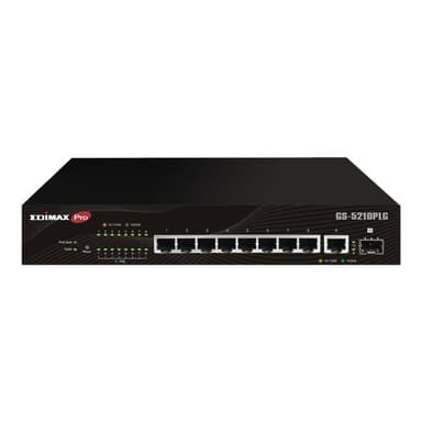 EDIMAX 10 Port Gigabit PoE+ Web Smart Managed Switch mit 100 Watt 10-Port Gigabit PoE+ Web Smart Swi