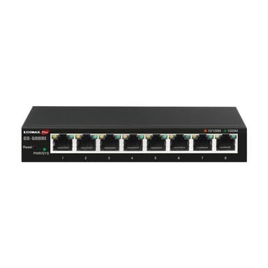 EDIMAX Gigabit Ethernet 8 Port Web Smart Switch Einfache Verwaltung und Erweiterung auf kabelgebunde