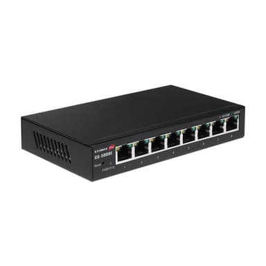 EDIMAX Gigabit Ethernet 8 Port Web Smart Switch Einfache Verwaltung und Erweiterung auf kabelgebunde