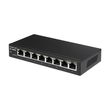 EDIMAX Gigabit Ethernet 8 Port Web Smart Switch Einfache Verwaltung und Erweiterung auf kabelgebunde
