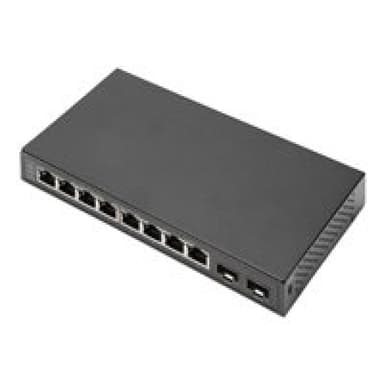DIGITUS 8P +2SFP GE Switch 8x10/100/1000Mbit/s +2SFP Uplink Ports