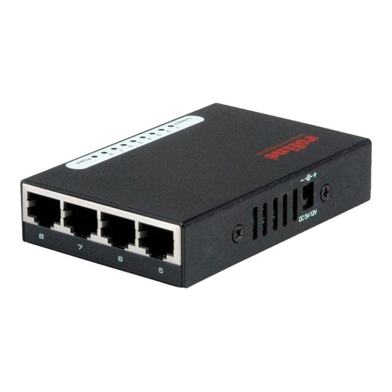 ROLINE Gigabit Ethernet Switch Pocket 8 Ports