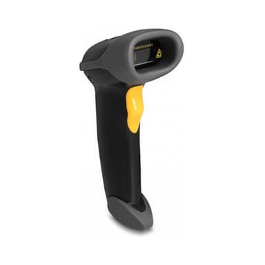 DELOCK Indusrie Barcode Scanner 1D mit Kabel und Halterung