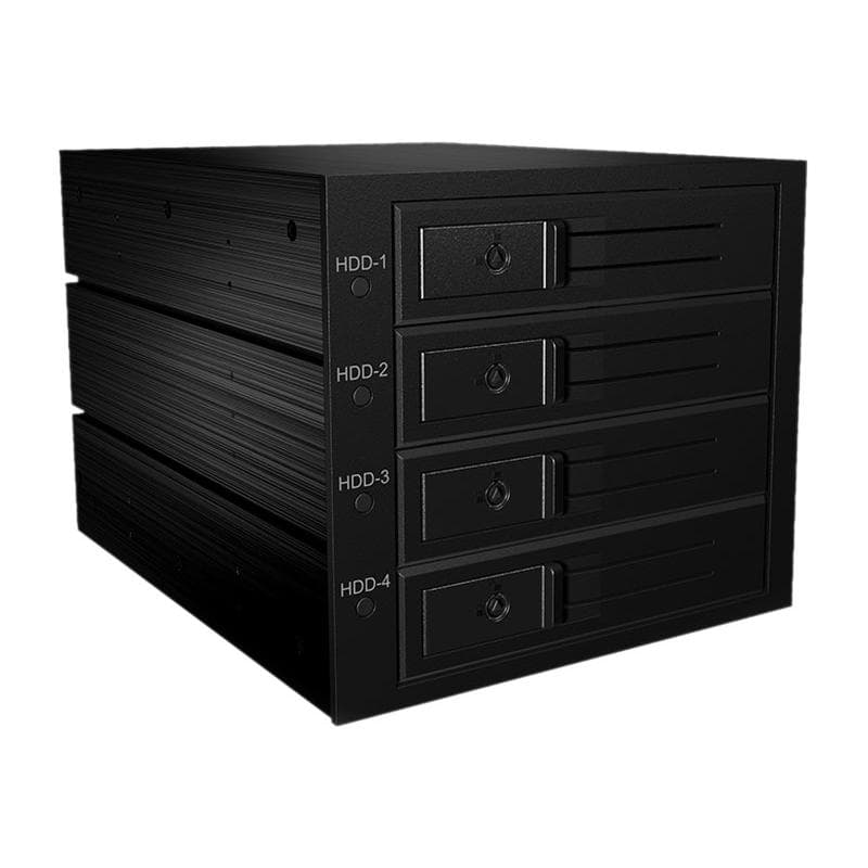 RAIDSONIC Backplane IcyBox 4x SATA/SAS 3,5″HDD 3x5,25″, 1xMini SAS HD