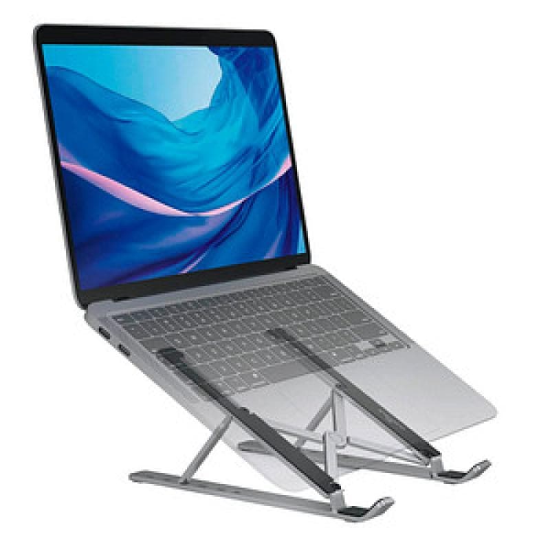 DURABLE Laptopständer LAPTOP STAND FOLD silber