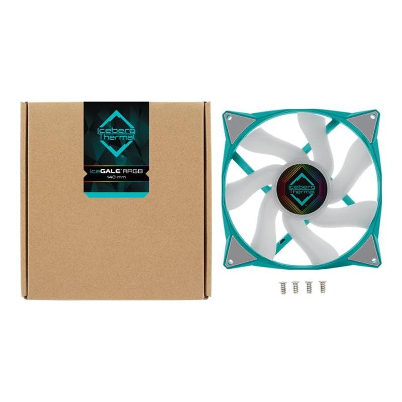 ICEBERG THERMAL IceGALE ARGB - 140mm ARGB Teal