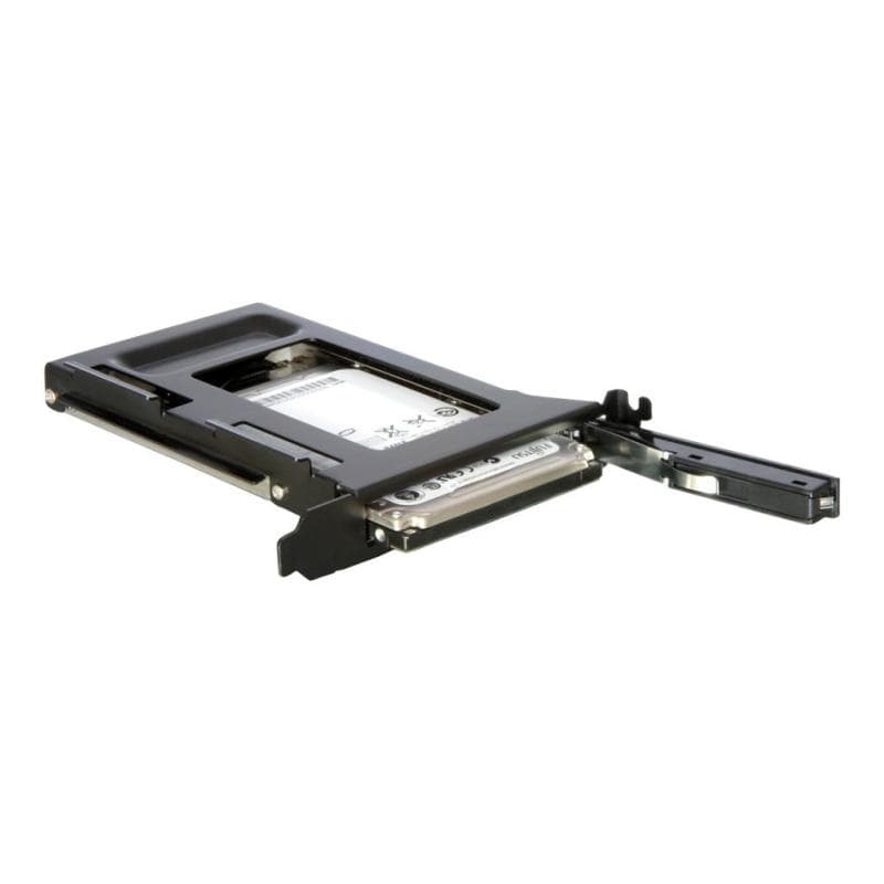 DELOCK Festplattenwechselrahmen Slotblech für 1x 2,5″ SATA Festplatte, Delock 47192