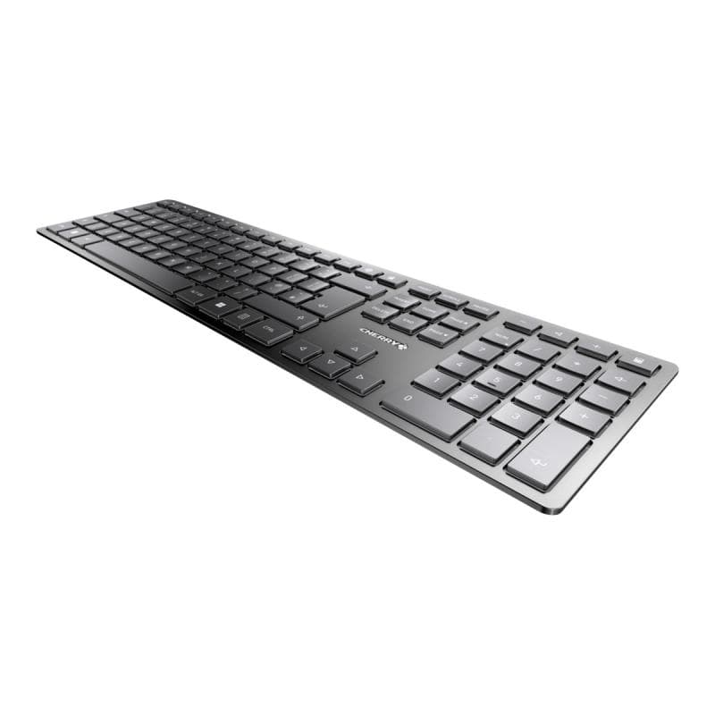 CHERRY KW 9100 Slim Wireless CH-Layout, Bluetooth, schwarz