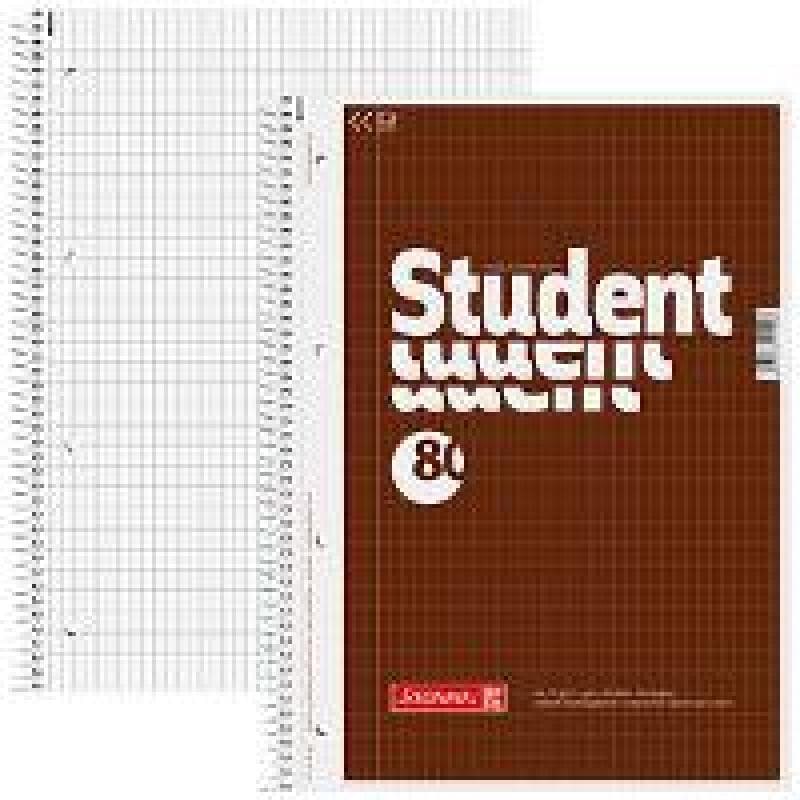 BRUNNEN Collegeblock Student Lineatur 23 rautiert DIN A4 Innenrand