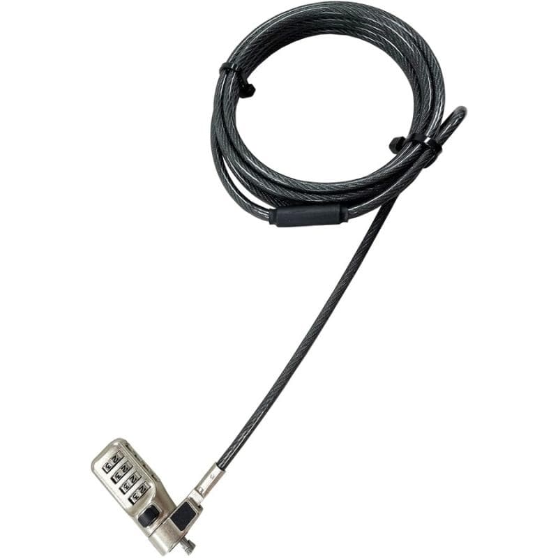 DICOTA Security Cable N-Lock combi./res. 2,5x6mm slot,single