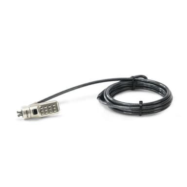 DICOTA Security Cable N-Lock combi./res. 2,5x6mm slot,single