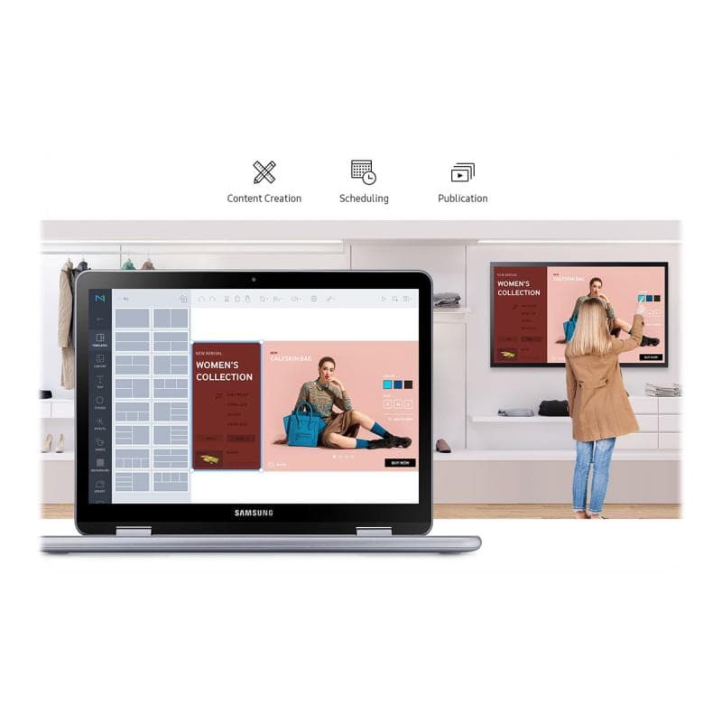 SAMSUNG QM55B 138cm (55″)