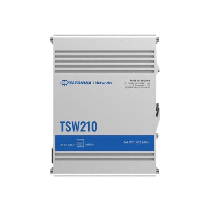 TELTONIKA IP30 Industrie 8-Port 1Gbit 2-Port SFP unmanaged Switch -40°C ( TSW210 )