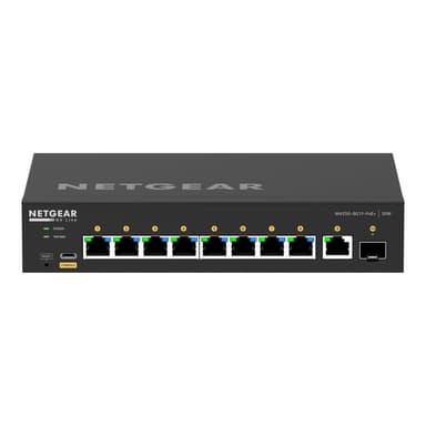 NETGEAR AV Line M4250-9G1F-PoE+ - Switch - L3 - managed - 8 x 10/100/1000 (8 PoE+)