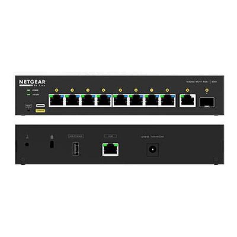 NETGEAR AV Line M4250-9G1F-PoE+ - Switch - L3 - managed - 8 x 10/100/1000 (8 PoE+)