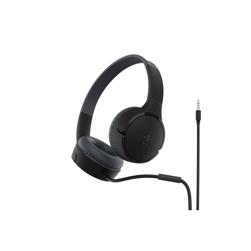 BELKIN Soundform Mini On-Ear sw. Kinder Kopfh. Kabel   AUD004btBK