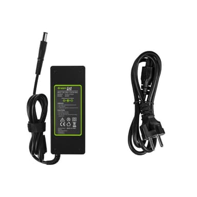 GREEN CELL PRO Laptop Charger for Dell - 19.5V - 4.62A - 7.4mm - 5.0mm