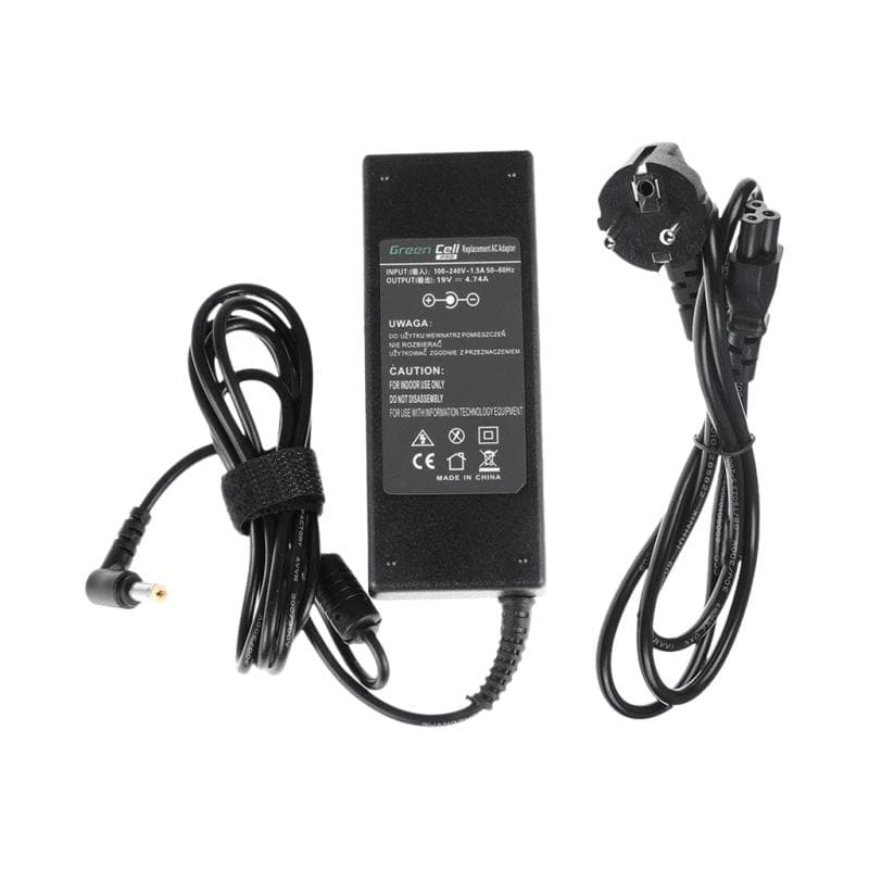 GREEN CELL PRO Laptop Charger for Acer - 90W - 19V - 4.74A - 5.5-1.7mm