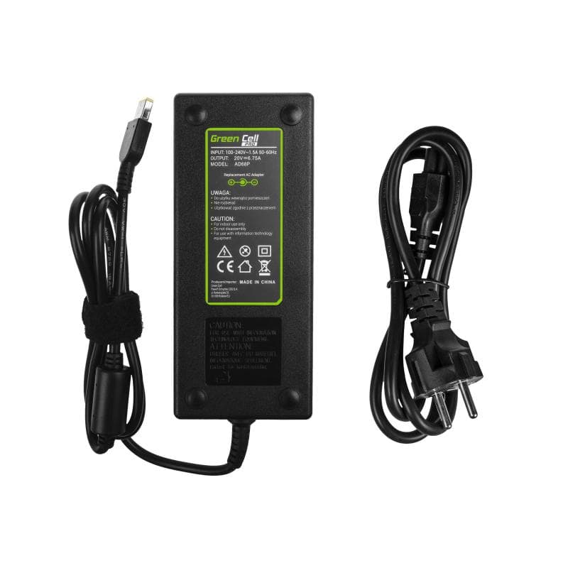 GREEN CELL PRO Laptop Charger for Lenovo Y70 - 20V - 6.75A - 135W