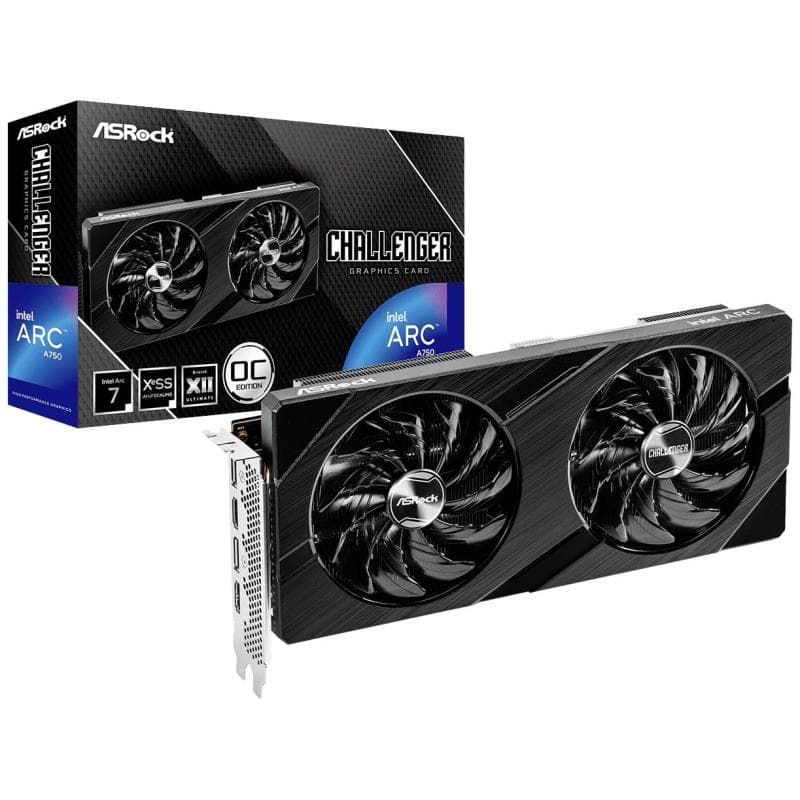 ASROCK Intel Arc A750 Challenger D 8GB