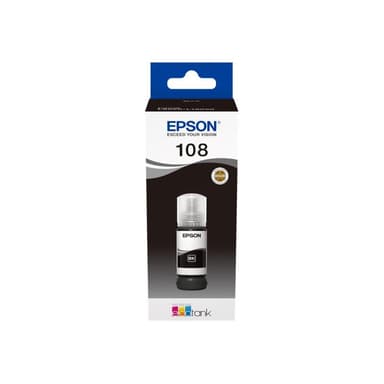 EPSON Ink/108 EcoTank Black ink bottle