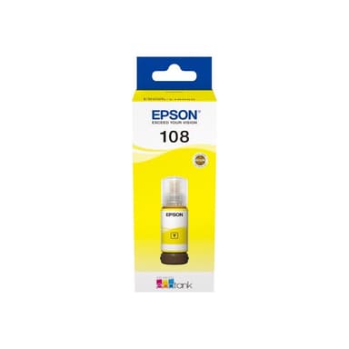 EPSON Ink/108 EcoTank Yellow ink bottle