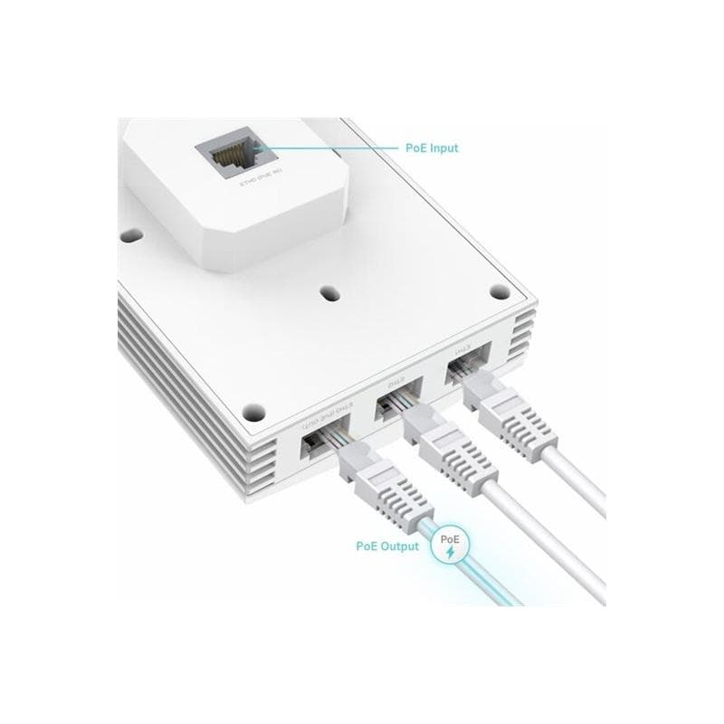 TP-LINK Omada AX3000 Wall-Plate Dual-Band Wi-Fi 6 Access Point