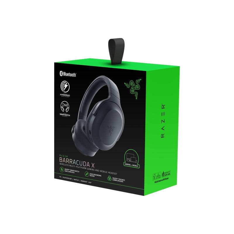 RAZER Barracuda X Kabelloses Gaming Headset Schwarz
