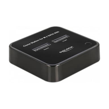 DELOCK M.2 Dockingstation für 2xM.2 SATA SSD mit Klon