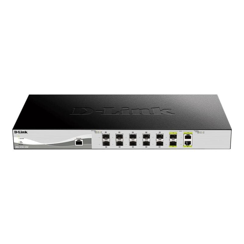 D-LINK 12-Port Smart Managed 10G SFP+ Switch 2x Combo, dlink|green 3.0