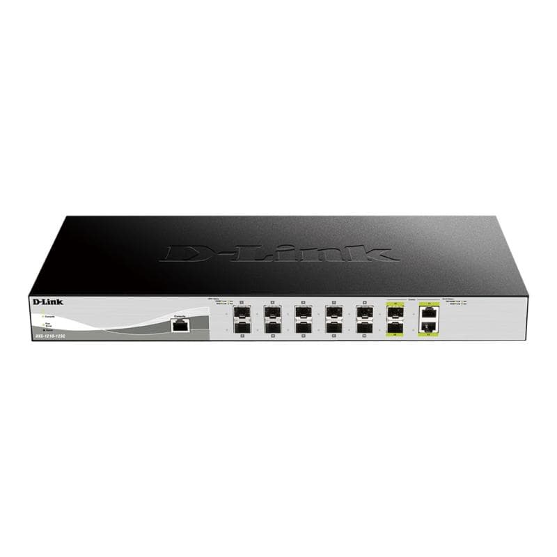 D-LINK 12-Port Smart Managed 10G SFP+ Switch 2x Combo, dlink|green 3.0