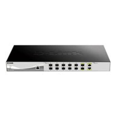 D-LINK 12-Port Smart Managed 10G SFP+ Switch 2x Combo, dlink|green 3.0