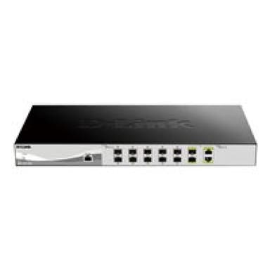 D-LINK 12-Port Smart Managed 10G SFP+ Switch 2x Combo, dlink|green 3.0
