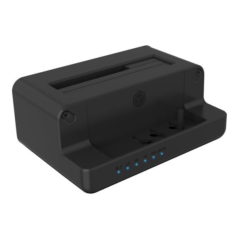 RAIDSONIC Docking- & Klonestation IcyBox M.2NVMe SSD,2,5″/3,5″SSD/HDD retail