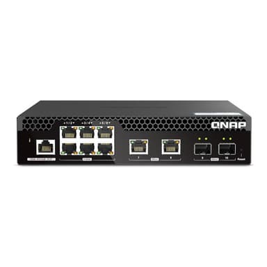 QNAP QSW-M2106R-2S2T 6port 2.5Gbps 2 ports 10GbE SFP+ 2 ports 10GbE RJ45