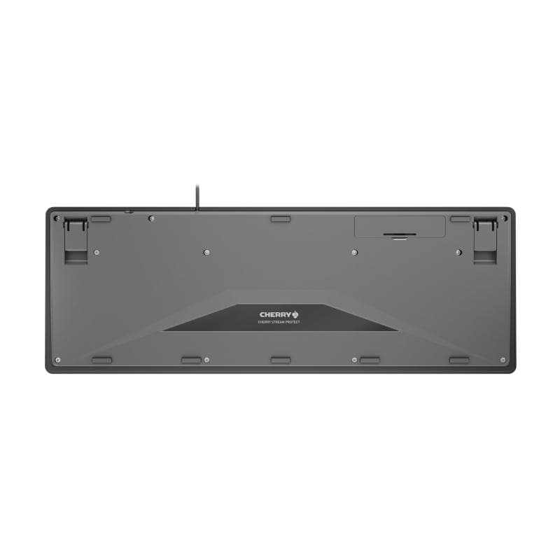 CHERRY TAS STREAM PROTECT KEYBOARD Corded DE-Layout schwarz