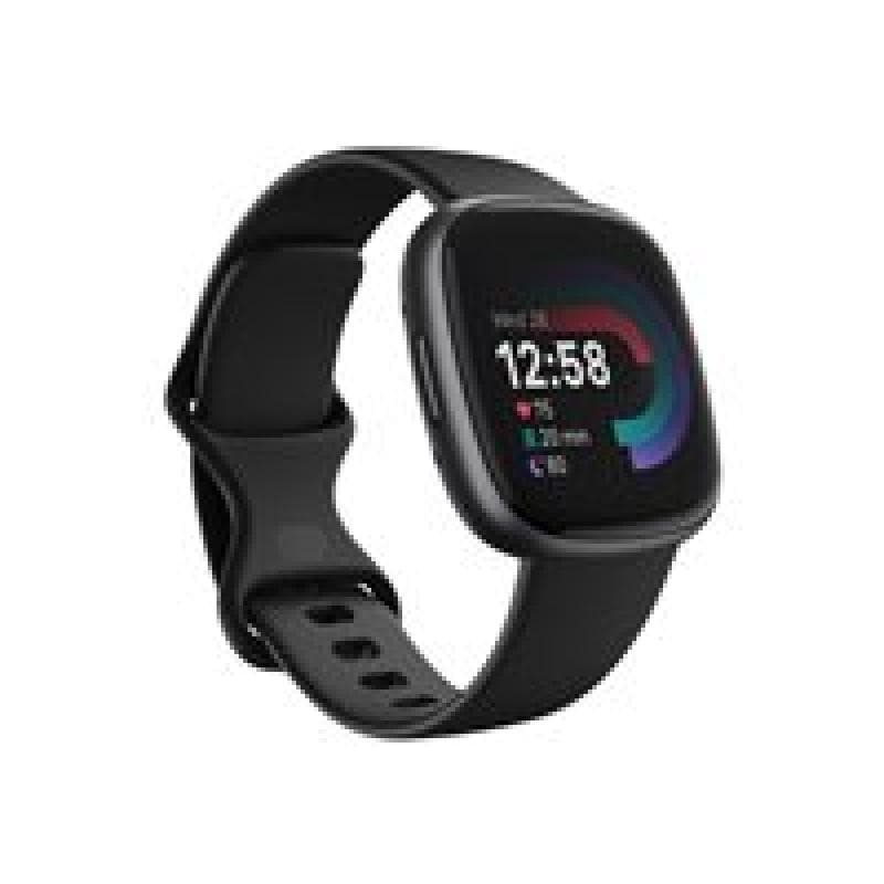 FITBIT Versa 4 Smartwatch Black Android Telefonie