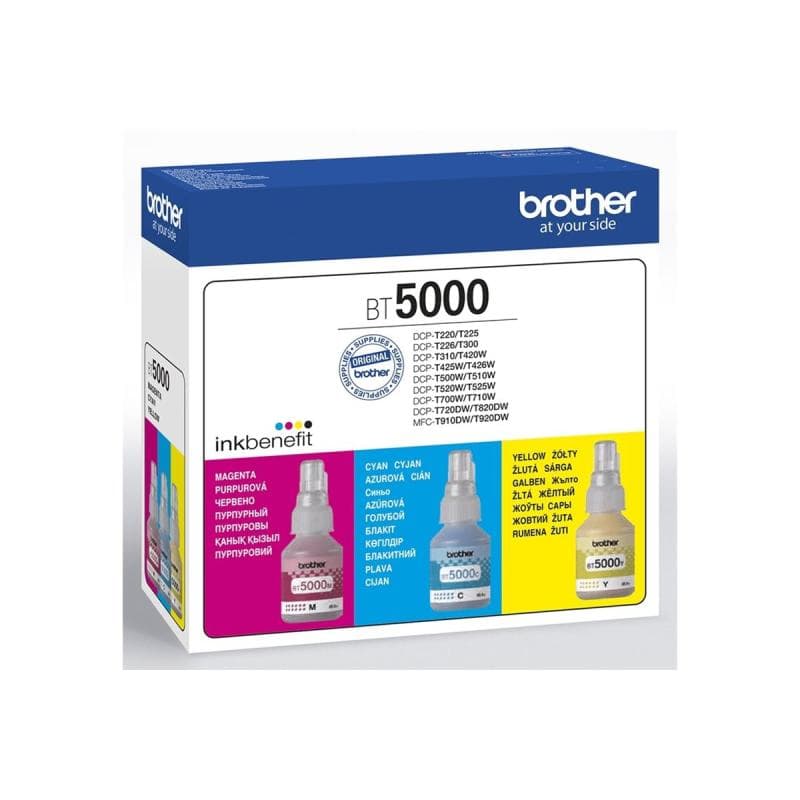 BROTHER Ink Cart/BT5000CMY Ink Bottle 5000 pages