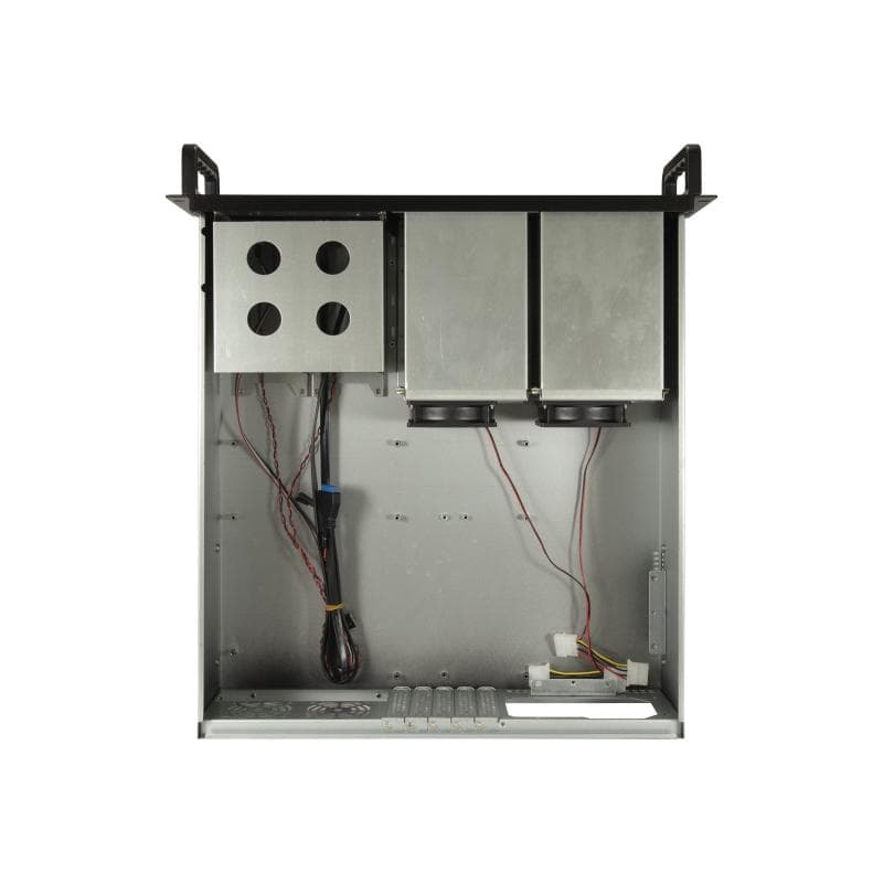 INTERTECH 48.3cm IPC 3U-3508    3HE  STORAGE o.PSU